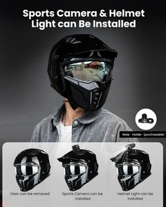 新登場 ILM オープンフェイス ヘルメット 3/4 ハーフヘルメット ビンテージ レトロ 原付 ATV クルーザー スクーター DOT認証 ABS製 オールシーズン メンズ レディース - Product Image 4