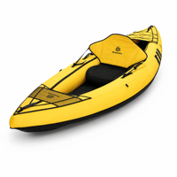 Kayak gonflable en PVC personnalisé pour la pêche, fabricant avec service de marquage OEM