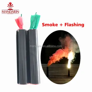 Mandarin ferverk hand held flash colour smoke fireworks color smoke flares signal pyrotechnic fire work