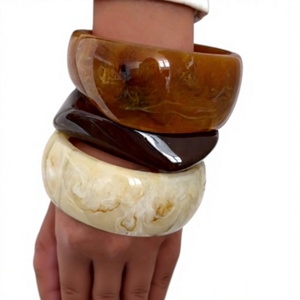 แหวนเรซิ่นทำมือรูปทรงกลมสีส้มงานศิลปะสะสมงานฝีมือแฟชั่นงานฝีมือทำมือของขวัญแต่งงาน - Product Image 6