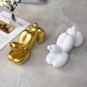 Mystic Arts Abstract <b>Balloon</b> Dog Figurine Resin Home Decor Desktop Ornament Nordic Style Animal Sculpture - Product Image 4