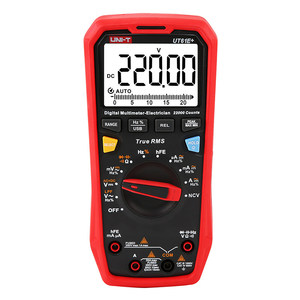 UT61E+ Multímetro Profesional True RMS de 6000 Contenedores con Rango Automático, NCV, Voltímetro, Amperímetro y Ohmímetro para Electricistas - Product Image 4
