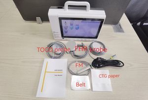 LTIF03 Portabel 10.2'' Layar Sentuh LED CTG Kardiotokograf / <span class=keywords><strong>Monitor</strong></span> Janin Fungsi Kembar Bisa Dipilih - Product Image 5