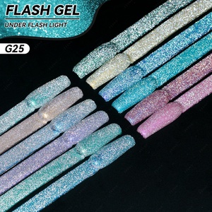 JTING - Juego de 12 Esmaltes de Uñas en Gel Reflectantes de 132 Colores, Diseño de Logotipo de Marca Personalizado, Muestra Gratuita, Suministros para Uñas OEM - Product Image 1