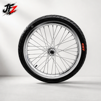 Ensemble de jantes Supermoto de 17 pouces, pneus 70/90-17 90/80-17, Sur-Ron Light Bee X LBX, kit de performance pour moto tout-terrain, usinage CNC, chrome argenté