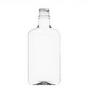 Factory Spot PET 25ml/50ml/250ml <b>Empty</b> Plastic Shot <b>Bottles</b> with Screw Cap for Tea <b>Wine</b> Whisky Other Beverages - Product Image 3