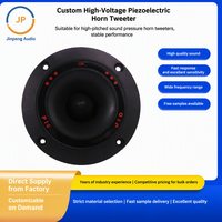 Tweeter à pavillon piézoélectrique de 3 pouces 100W – Haut-parleur de remplacement haute performance pour autoradio – Accessoires pour haut-parleurs