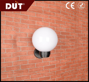 Lampada a Sfera in Plastica Acrilica Opale E27 Impermeabile IP44 <span class=keywords><strong>per</strong></span> Giardino, <span class=keywords><strong>Illuminazione</strong></span> Esterna e Interna a LED, Applique da Parete - Product Image 6
