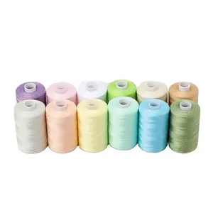 Sewing Thread Polyester Threads for Sewing Needlework Quilting Overlock Embroidery Hand Repair Thread