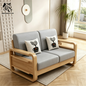 Fournisseur chinois, prix avantageux, personnalisation, stock important, livraison directe, canapés rembourrés, nouveaux meubles de salon tendance, canapé moderne en bois. - Product Image 1