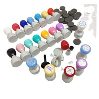 Tampons ronds pastel personnalisés avec logo pour enseignants Kojoy ha 30mm