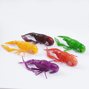 Modèle de crabe simulé, pendentif porte-clés créatif et coloré, jouet modèle de crabe simulé 1:1 - Product Image 1