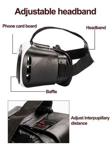 Gafas VR de 6 Pulgadas, Gafas de Realidad Virtual/Realidad Aumentada, Accesorios para Dispositivos VR - Product Image 3