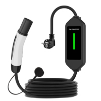 Chargeur de véhicule électrique portable pas cher pour usage domestique 3,5 kW 7 kW Type 2 GBT Station de recharge de véhicule Plug and Play