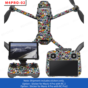 Autocollants de protection de télécommande de peau pour RC Pro2 autocollant plat de Fuselage étanche pour accessoires de Drone DJI Mavic <span class=keywords><strong>4</strong></span> Pro - Product Image 3