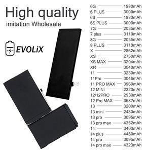 Venta al por mayor <span class=keywords><strong>de</strong></span> varias calidades para la batería del teléfono <span class=keywords><strong>Iphone</strong></span> Nuevas celdas <span class=keywords><strong>de</strong></span> batería y <span class=keywords><strong>arreglo</strong></span> <span class=keywords><strong>de</strong></span> cables Accesorio para teléfono móvil en stock - Product Image 2