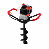 Offre Spéciale Tarière thermique 42,7 cm³ à essence 2 temps pour la plantation d'arbres, homologuée CE, pour jardin et agriculture