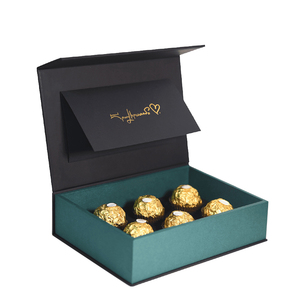 맞춤형 럭셔리 소형 결혼식 호의 상자 왕실 결혼식 초대장 사탕 초콜릿 선물 상자 포장 입찰 상자 결혼식 - Product Image 3