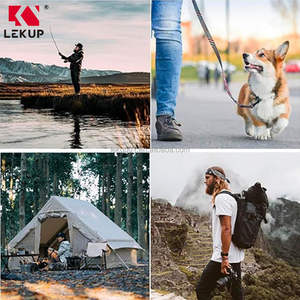 Petit mousqueton porte-clés Clip multi-usage escalade mousqueton crochet Camping randonnée D anneau Caribeener 2.38 "pince mousqueton en aluminium - Product Image 6