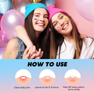 <span class=keywords><strong>วิธี</strong></span>การที่มีสีสันและเย็นนี้12แพทช์รูปร่างพิเศษ hydrocolloid <span class=keywords><strong>สิว</strong></span>แพทช์ป้องกัน<span class=keywords><strong>สิว</strong></span><span class=keywords><strong>สิว</strong></span>รูปใหม่ - Product Image 6