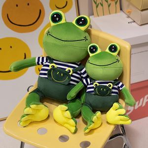 <span class=keywords><strong>Grenouille</strong></span> en peluche créative <span class=keywords><strong>grenouille</strong></span> en peluche grenouilles en peluche avec sac <span class=keywords><strong>grenouille</strong></span> verte super douce jouets en peluche cadeau pour enfant - Product Image 5