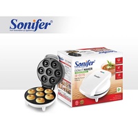 Sonifer SF-6076 fabricant, machine à gaufres rapide antiadhésive 750w, mini machine électrique à trous de beignets