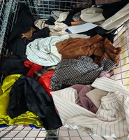 Pakaian Wanita Kasual KLS W10 38Kg Kemasan Besar, Bahan Polyester/Katun, Ukuran Campur, Cocok untuk Kegunaan Sehari-hari