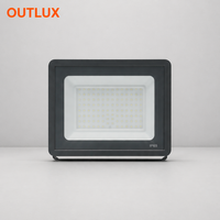 Projecteur LED extérieur CE IP65 étanche, garantie 2 ans, 6500K, durée de vie supérieure à 36 000 heures, en aluminium, très vendu
