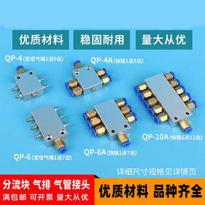 Colector Neumático 5P G18 con Conexiones de Aluminio para Uso Industrial, Médico y Alimentario - Product Image 2