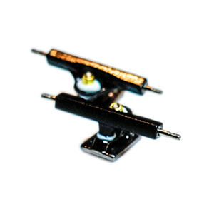 Truck de monopatín de dedo profesional de 34mm, de eje único, modelo Stone Truck FAN Team, para fingerboards. Mini Pro - Product Image 4