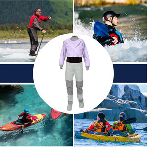 <span class=keywords><strong>Combinaison</strong></span> étanche pour femme, kayak, eaux vives, 3.0 Ply, vêtements de sport aquatiques imperméables, séchage rapide, pour voile et kayak - Product Image 5