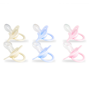 Chupetes de <span class=keywords><strong>Silicona</strong></span> para Bebés Recién Nacidos Libres de BPA, Chupetes Únicos para Bebés Recién Nacidos con Estuche - Product Image 1