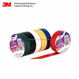 Cinta Aislante de PVC <span class=keywords><strong>3M</strong></span> 1500 <span class=keywords><strong>Temflex</strong></span>, Rollo de Cinta Aislante Térmica Ignífuga, Cinta Eléctrica de Vinilo para Reparación de Cables - Product Image 3