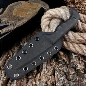 Cuchillo de Hoja Fija de Alta Dureza para Camping y Caza, Hoja 8Cr13Mov, Mango G10, Cuchillos para Senderismo y Pesca al Aire Libre, Herramienta Multifuncional EDC - Product Image 3