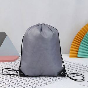 กระเป๋าเป้สะพายหลังแบบเชือกผูก โพลีเอสเตอร์ ราคาประหยัด สำหรับกีฬาและออกกำลังกาย - Product Image 3