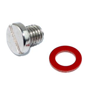 Yamaha Outboard Motor Gear Oil Drain <b>Plug</b> With Washer 97075-08030 92995-08600 For <b>Replacement</b> Repair - Product Image 1