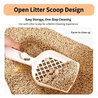 Precio de Fabricante: Arenero para Gatos, Bandeja Sanitaria Cerrada para Mascotas, Fácil de Limpiar, Suministros para Mascotas, Venta Directa de Fábrica OEM