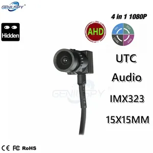 1080P IMX323 Lux thấp 4 trong 1 UTC AHD Mini <span class=keywords><strong>Camera</strong></span> An Ninh ngành công nghiệp CCTV Cam AHD giám sát video <span class=keywords><strong>Micro</strong></span> cam cho AHD DVR hệ thống - Product Image 3