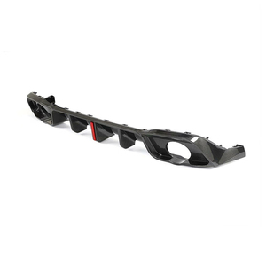 2021-2022 pour Volkswagen <span class=keywords><strong>Golf</strong></span> MK8 <span class=keywords><strong>GTI</strong></span> diffuseur arrière en Fiber de carbone ajustement parfait universel Auto corps pare-chocs haute qualité nouveau - Product Image 2