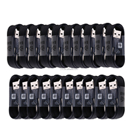 Câble de données de charge rapide USB-C d'origine OEM pour Samsung S8 S9 S10 S20 S23 Note 20 10 1,2 m, tressé en métal TPE