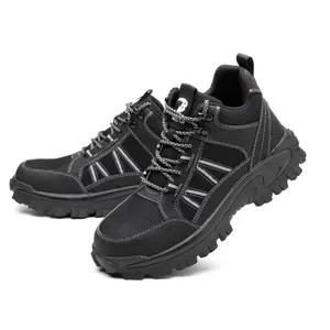 Fabrika fiyat güvenlik ayakkabıları fabrika erkekler iş çelik ayak emniyet erkek ayakkabı mühendisler için