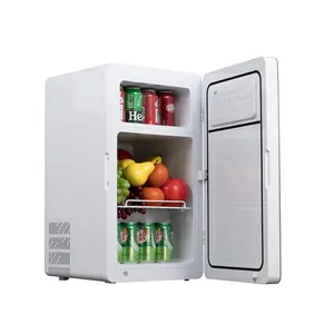 Alpicool BCD35 미니 냉장고 DC 12v 휴대용 냉장고 자동차 사용 냉동고 차량 냉장고 듀얼 존 및 압축기 냉각