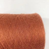Fil à tricoter en viscose/nylon/PBT NM 48/2 NE28/2 teinté, fil à tricoter en laine pour tricot plat, pas cher