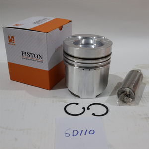 <span class=keywords><strong>Kit</strong></span> de pistons complet robuste 6D110 avec segments de piston et axe de piston pour moteur Komatsu S6D110-1, pièces de révision pour excavatrice et chargeuse - Product Image 6