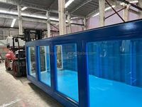 Piscine sur mesure OEM avec revêtement en WPC, coque en fibre de verre acrylique pour villa, hôtel, complexe hôtelier