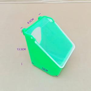 Pigeon Supplies Bol d'eau de couvercle de boîte d'<span class=keywords><strong>alimentation</strong></span> en plastique carré étanche anti-déversement écologique <span class=keywords><strong>pour</strong></span> la course Homing - Product Image 3