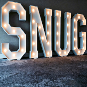 Custom LED letter lights, wedding decorations, outdoor <b>decorative</b> <b>lighting</b>, suitable for weddings, parties, birthdays - Product Image 1