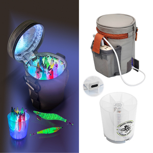 Sac de pêche étanche à lumière UV ILURE, leurres lumineux, <span class=keywords><strong>tube</strong></span> lumineux pour la pêche au bar en lac, durable et portable - Product Image 3