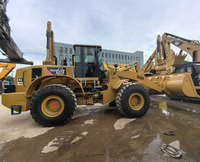 Chargeuse sur pneus d'occasion CAT 966H 6 tonnes d'origine japonaise avec moteur et pompe à vendre