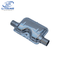 Nuevo Tubo de Escape Curvo de 24mm para Calentador Diésel de Estacionamiento, RV, Camper, Van - Silenciador Metálico, Tubo de Curva, Piezas de Automóvil